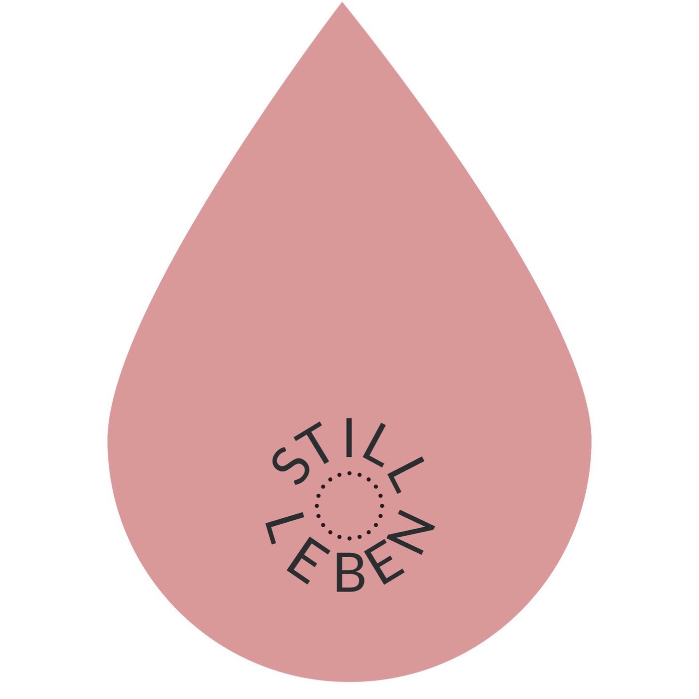 Cover des Stillleben Podcasts mit rosa Muttermilch-Tropfen